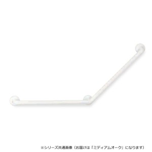シロクマ　どこでも手すり135度 ミディアムオーク BR-175　1200mm