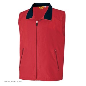 アイトス 裏メッシュベスト(男女兼用) レッド 009 4L 2661