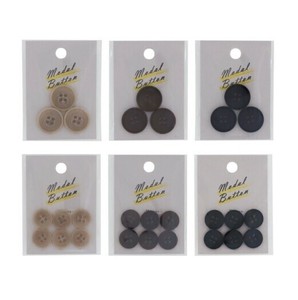 Button 6-types 20mm ~ 15mm