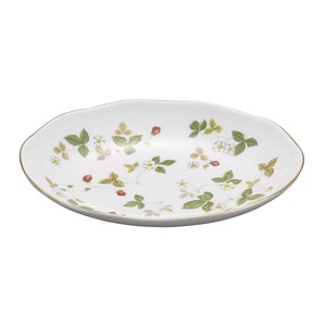 ウェッジウッド ( WEDGWOOD ) ワイルド ストロベリー オーバル ディッシュ 【国内正規品】