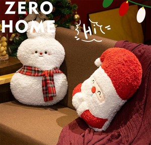 クリスマス飾り 赤クッション リビングソファ ベッド用 可愛いデザイン