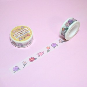 Rainbowholic x Creamsherry フラワーマスキングテープ