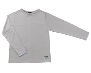 【★新商品 9月29日締切／10月中旬以降納品予定】袖口ﾚｲﾔｰﾄﾞ風ﾛﾝｸﾞTｼｬﾂ