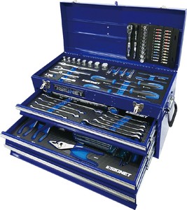 差込角9.5SQ 85PCツールセット ブルー