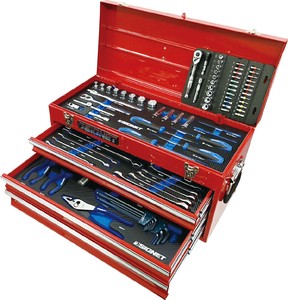 差込角9.5SQ 85PCツールセット レッド