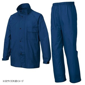 アイトス レインスーツ(B-10) ネイビー 3L 58700