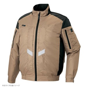 アイトス 空調服(R)　長袖ブルゾン(男女兼用) カーキ SS 50299