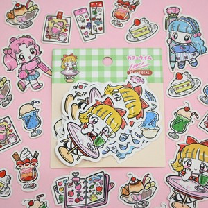 rainbowholic × ichi カフェタイムフレークシール