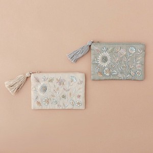 【東京かんかん】ビーズ刺繍ポーチS ハンドメイド