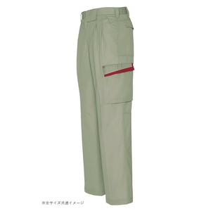アイトス カーゴパンツ(2タック) アースグリーン 005 76 6574