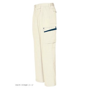 アイトス カーゴパンツ(2タック) アイボリー 001 73 6574