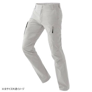 アイトス ストレッチカーゴパンツ(ノータック)(男女兼用) シルバーグレー 3L 7843