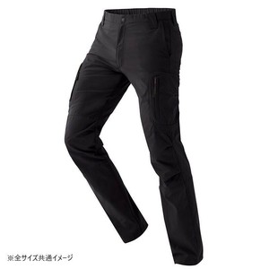 アイトス ストレッチカーゴパンツ(ノータック)(男女兼用) ブラック LL 7843