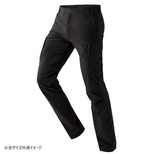 アイトス ストレッチカーゴパンツ(ノータック)(男女兼用) ブラック 3S 7843