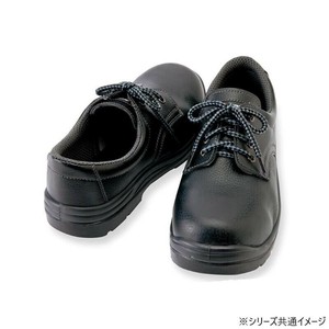 アイトス 59811  セーフティシューズ(ウレタン短靴ヒモ)(男女兼用)  ブラック  23cm