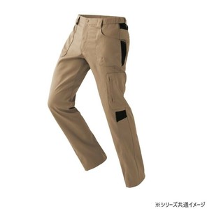 アイトス ストレッチカーゴパンツ(ノータック)(男女兼用) カーキ S 7844