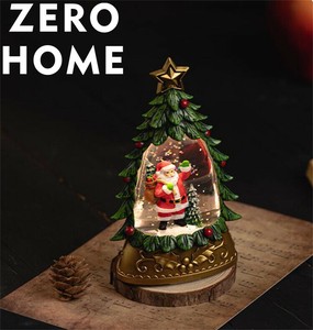 子ども用 雪降るクリスマスボール 置物プレゼント