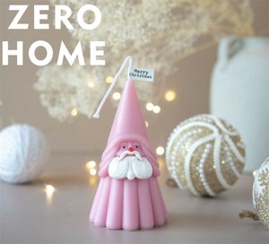 サンタクロースのアロマキャンドル、クリスマスデコレーション