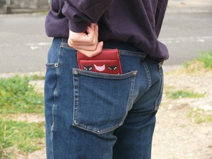 【2025AW】カワイイネコのパックンポーチ