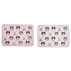 パーラーすずらん堂　サンゴマイヤー　ひざ掛け　パーラー柄（ねこ　ネコ　猫）