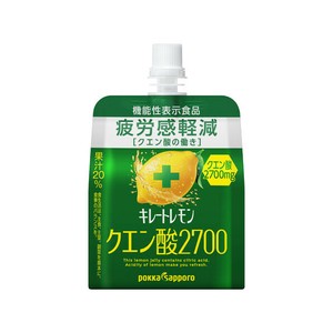 【機能性表示食品】キレートレモンクエン酸2700ゼリー 165g
