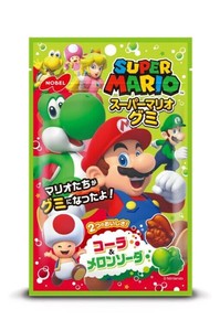スーパーマリオグミ　コーラ味＆メロンソーダ味 50g