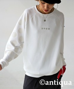 [antiqua] T-shirt Ladies fashion Unisex Men's