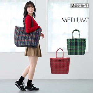 【人気】トートバッグ EU.MEDIUMミディアム.チェックキルト-C