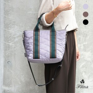 ダイヤキルティング 2WAYトートバッグ / Folna