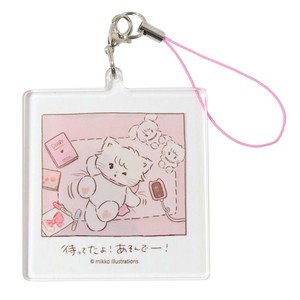 【携帯ストラップ】mikko illustrations アクリルストラップ Aタイプ