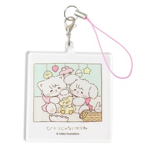 【携帯ストラップ】mikko illustrations アクリルストラップ Cタイプ