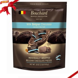 BOUCHARD ミルクカラメル シーソルト 910g ベルギーチョコ 甘塩 大容量 スイーツ