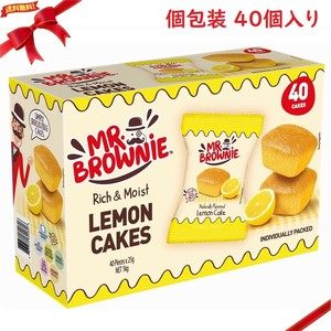 ミスターブラウニー レモンケーキ 40個入り スイーツ 洋菓子 個包装 お菓子 大容量