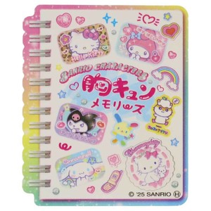【ステッカー】サンリオキャラクターズ ステッカー 胸キュンメモリーズ 集合