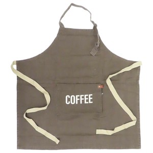 【エプロン】AND PACKABLE パッカブルエプロン PAP ロゴ コーヒー
