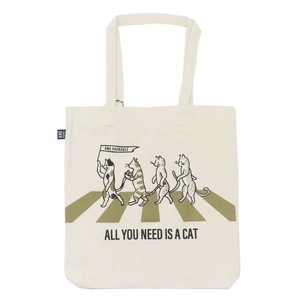 【トートバッグ】AND PACKABLE ツイルトートバッグ TB NEED CAT-NT