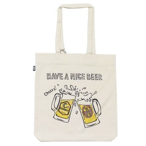【トートバッグ】AND PACKABLE ツイルトートバッグ TB BEER-NT