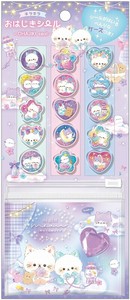■2025AW　先行予約■　キラキラおはじきシール　ナイトミャウ