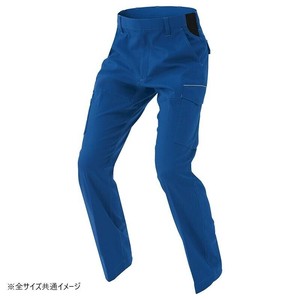 アイトス カーゴパンツ(ノータック)(男女兼用) ブルー 3L 3521