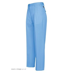 アイトス ワークパンツ(2タック) サックス 130 6362