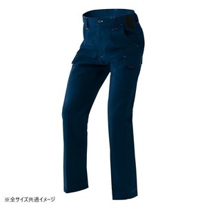 アイトス カーゴパンツ(ノータック)(男女兼用) ネイビー SS 6821