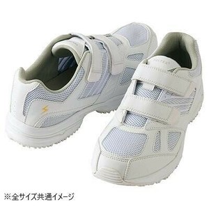アイトス　59708  静電室内履きシューズ(男女兼用)  ホワイト  25.0cm