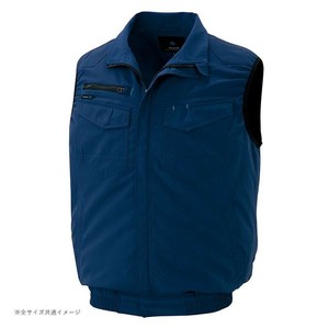 アイトス 空調服(R)　ベスト(男女兼用) ネイビー 5L 2997