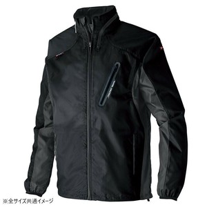 アイトス フードインジャケット(男女兼用) ブラック×チャコール M 10301