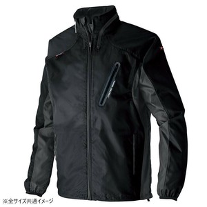 アイトス フードインジャケット(男女兼用) ブラック×チャコール L 10301