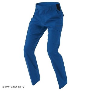 アイトス カーゴパンツ(ノータック)(男女兼用) ブルー M 3521