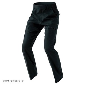 アイトス カーゴパンツ(ノータック)(男女兼用) ブラック 3S 3521