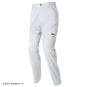 アイトス カーゴパンツ(ノータック)(男女兼用) シルバーグレー 4L 2551