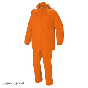 アイトス レインスーツ オレンジ 6L 562407