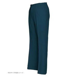 アイトス レディースシャーリングパンツ(1タック) ディーピネイビ LL 5553